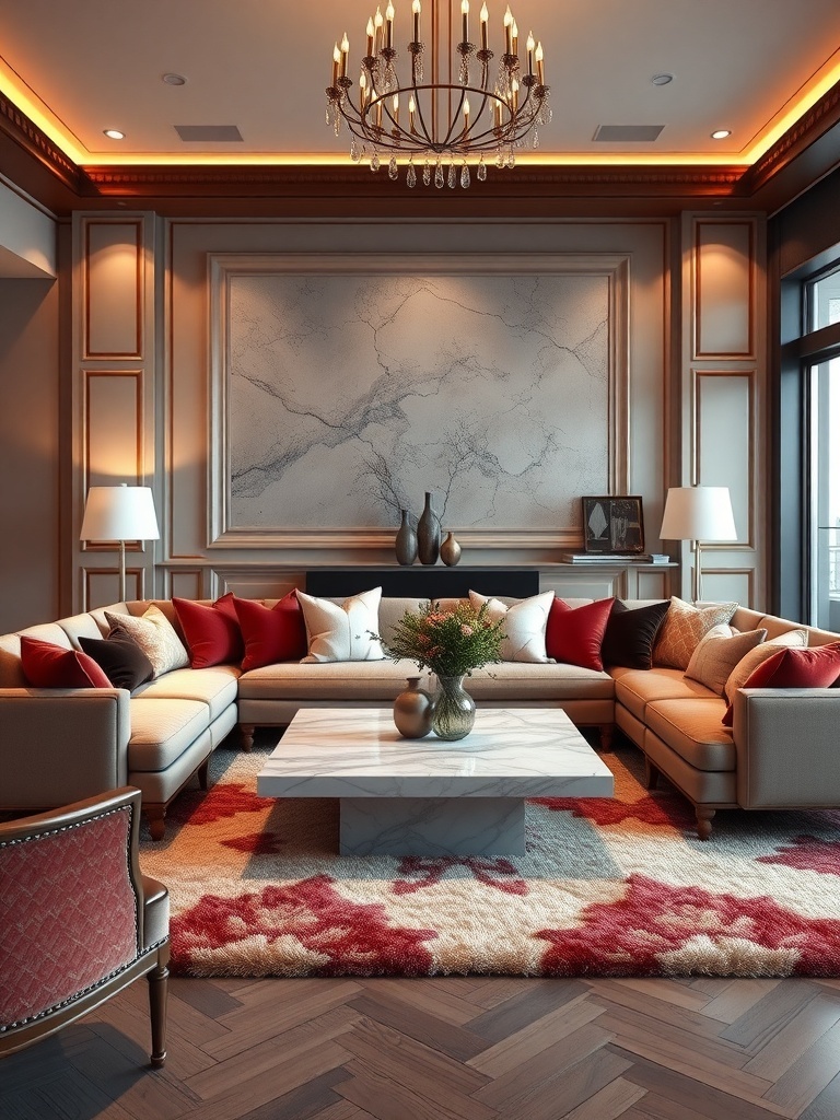 25 Luxurious Living Room Ideas for Your Apartment