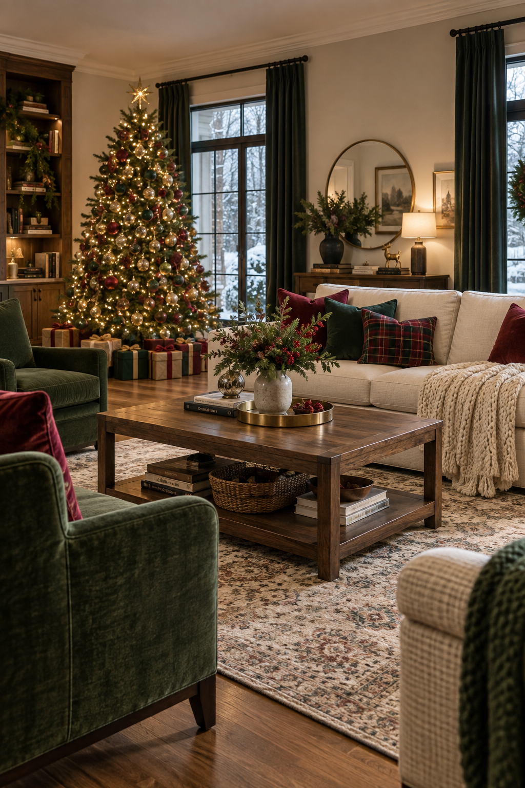 Build a Warm and Elegant Christmas Palette