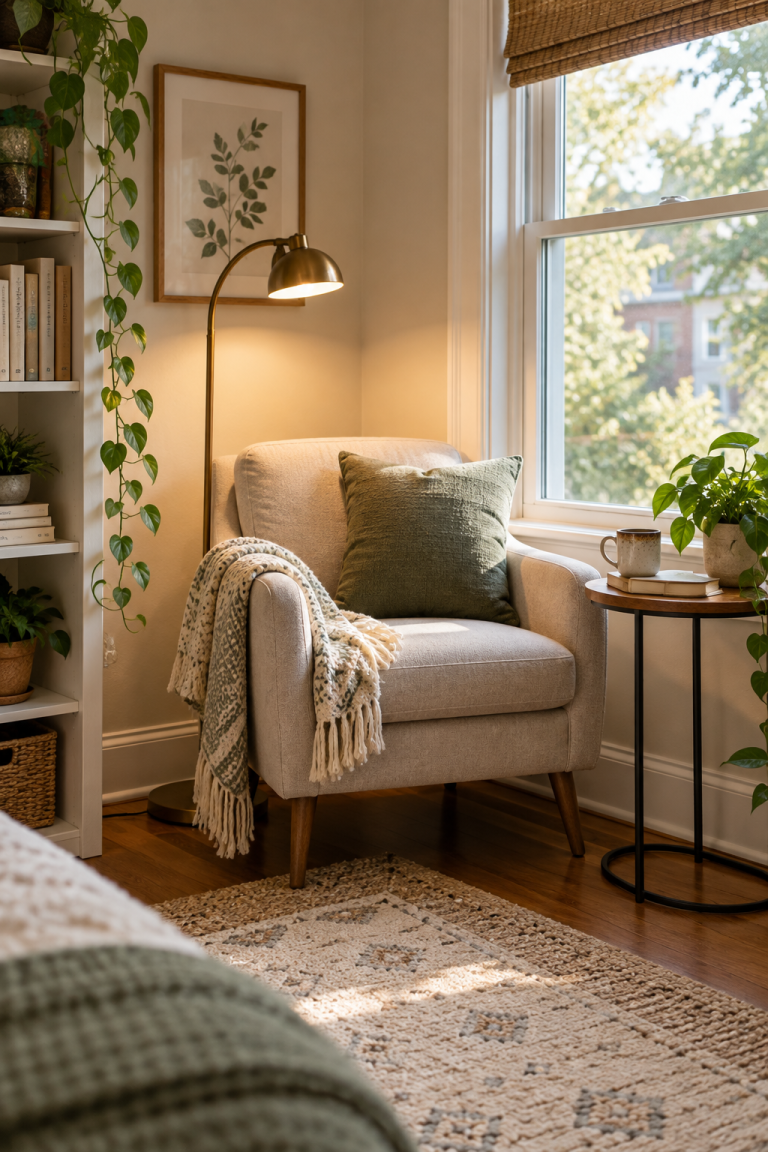 Claim a Bright Corner beside the Window
