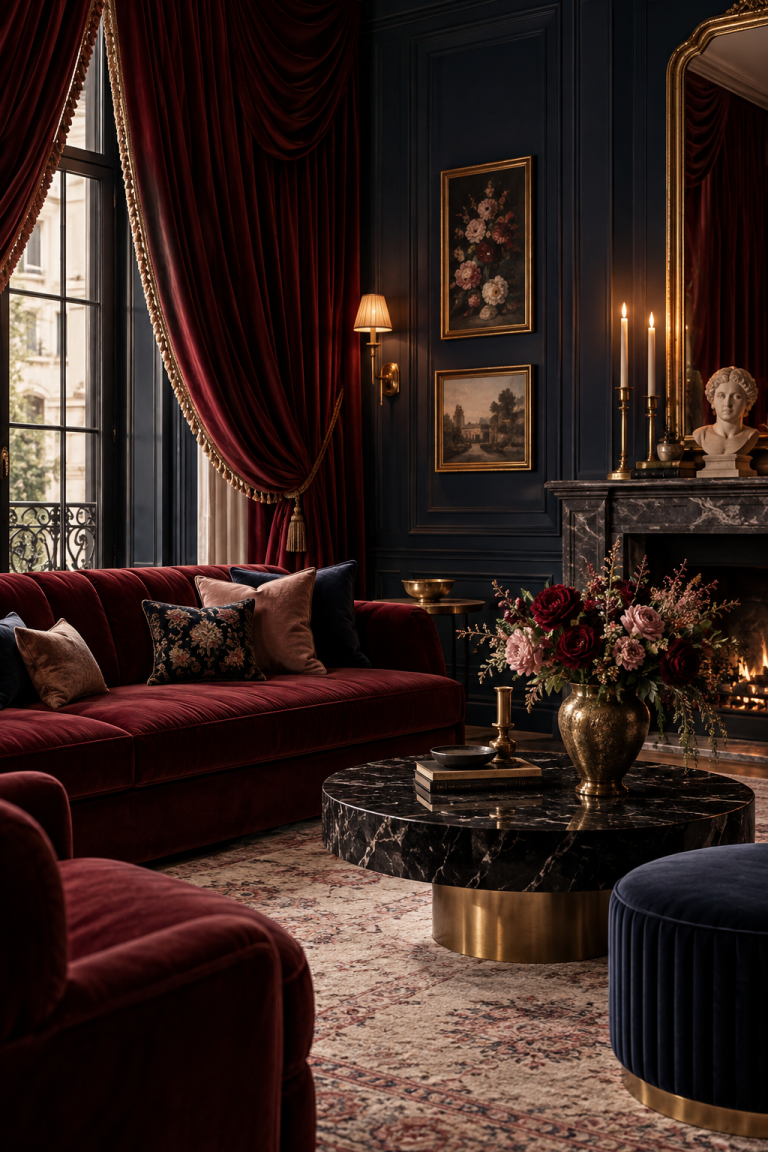Opera Aesthetic create a confident living room
