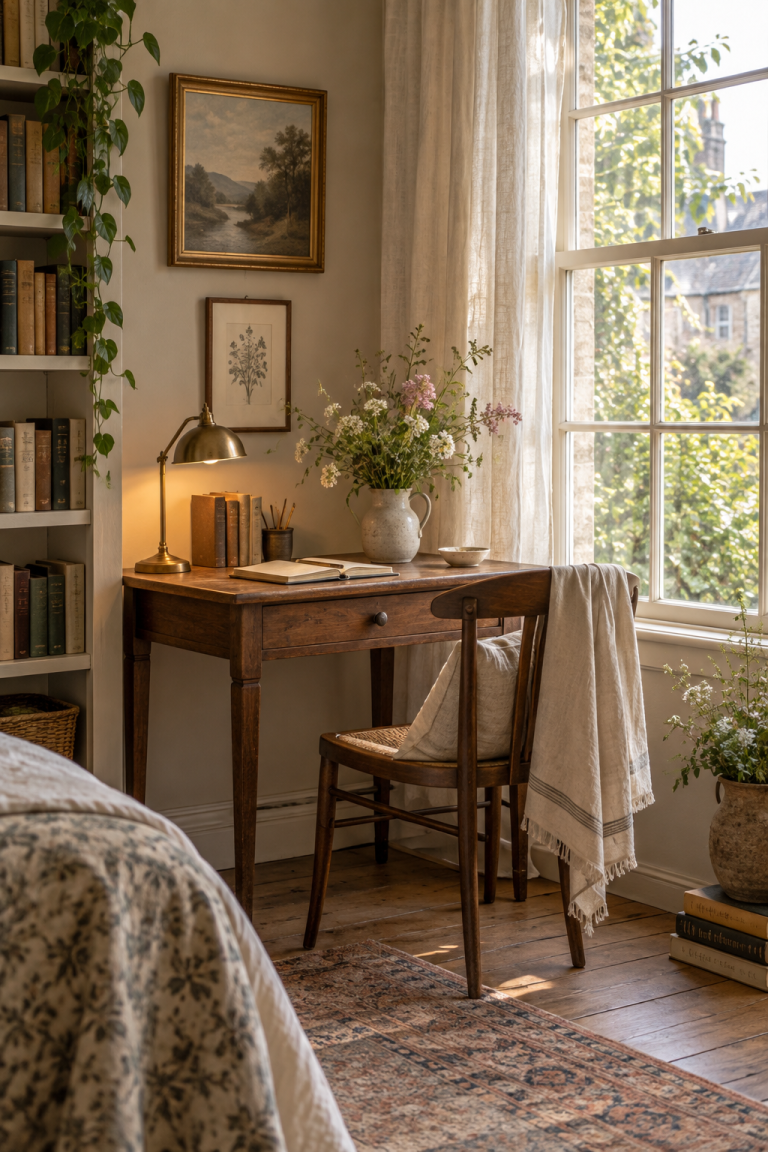 Create a Small Writing Desk by the Window