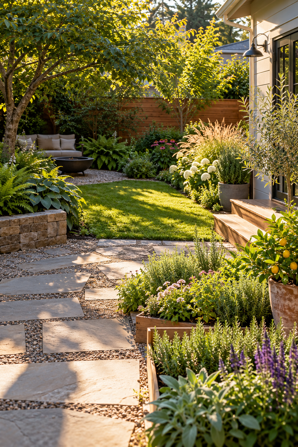 Map Sun and Shade Before You Plant in a small backyard garden