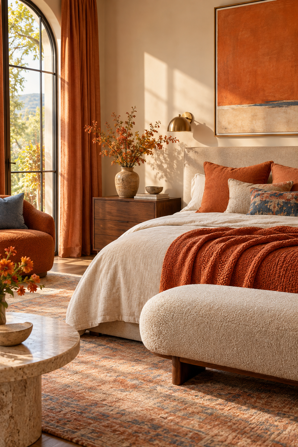 Persimmon layer the signature color palette