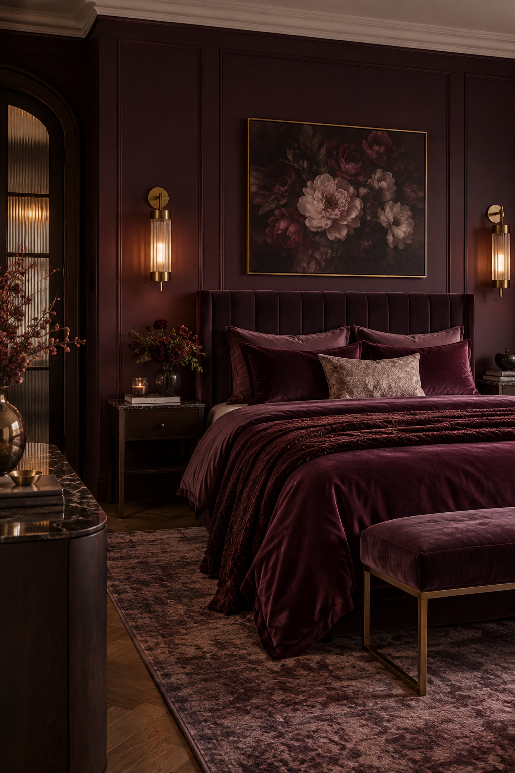 Plum Noir layer the signature color palette