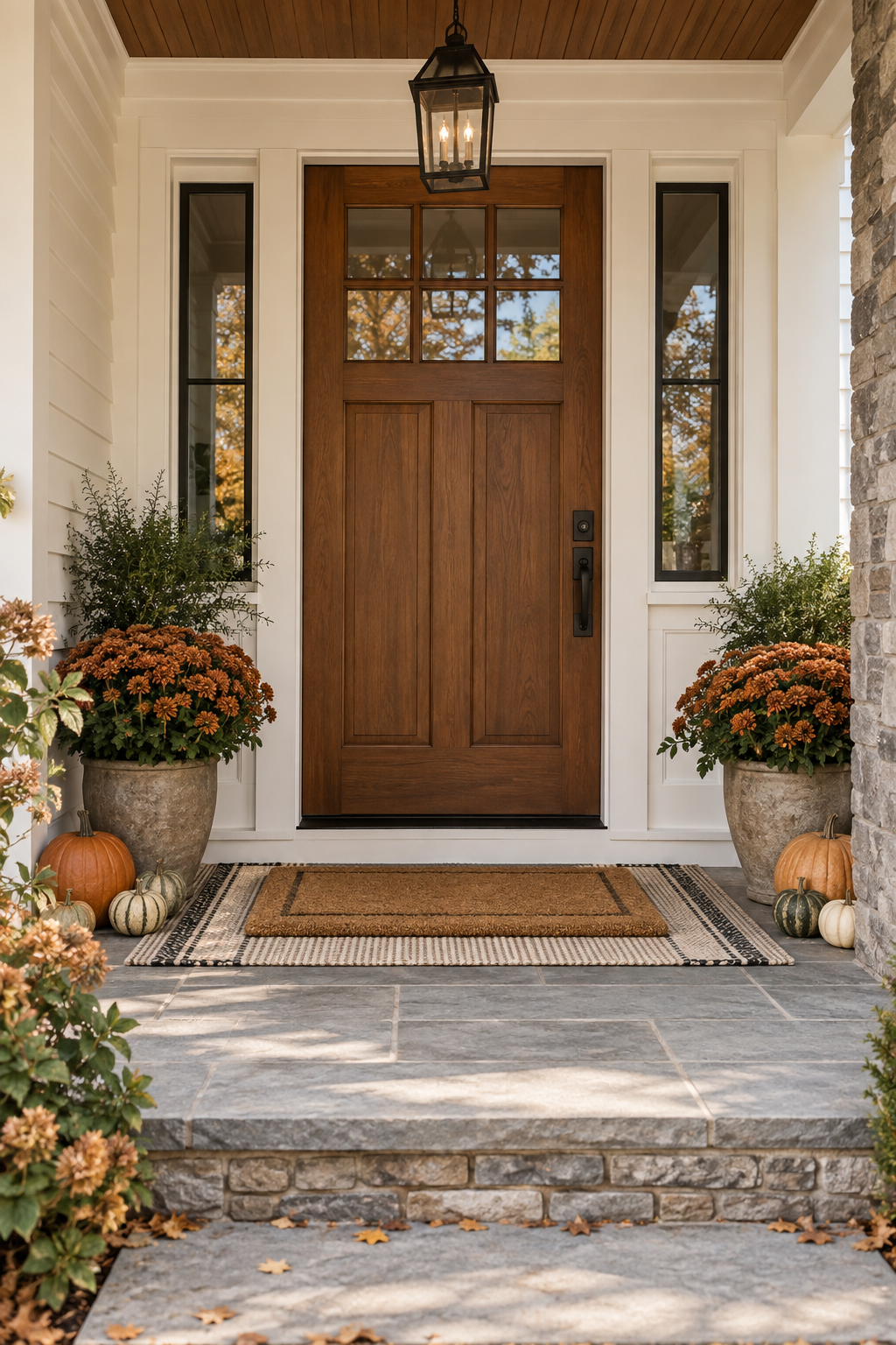 Layer Outdoor Rugs Safely