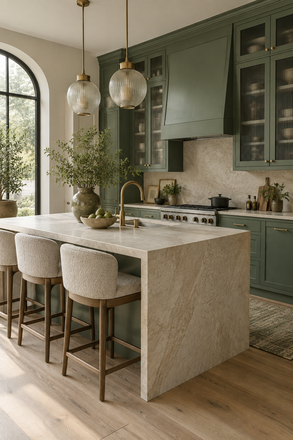 Jade Green design a restful bedroom