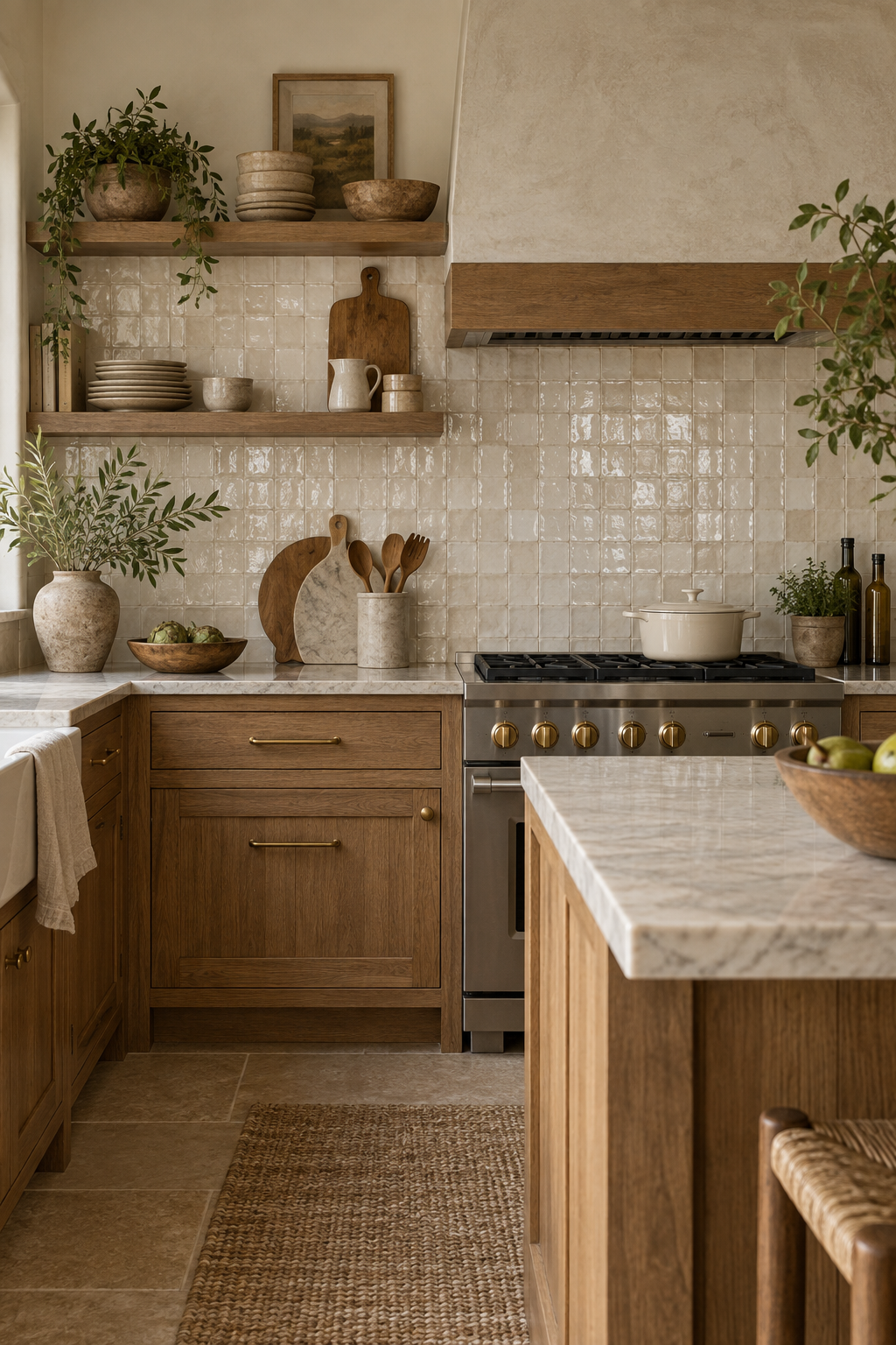 Add a Textured Zellige Backsplash