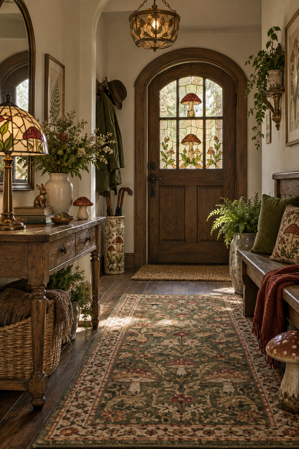 Create a Woodland-Inspired Entryway