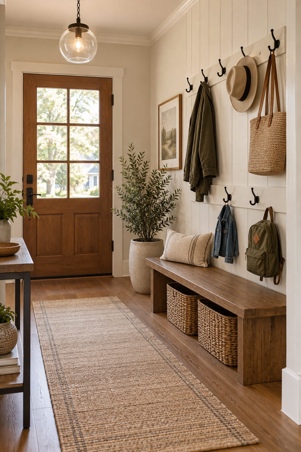 Install Wall Hooks at Useful Heights