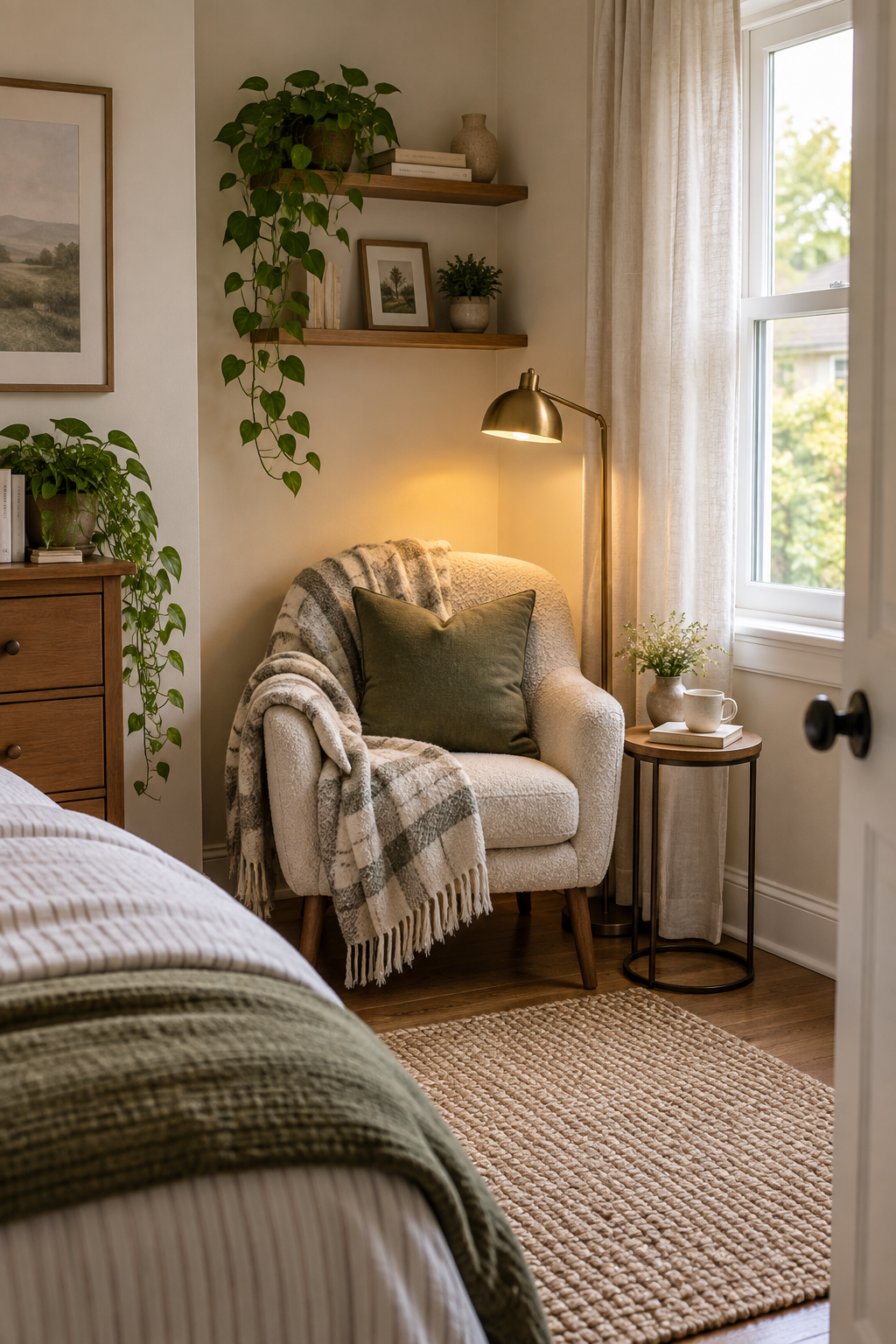 Create a Bedroom Reading Corner
