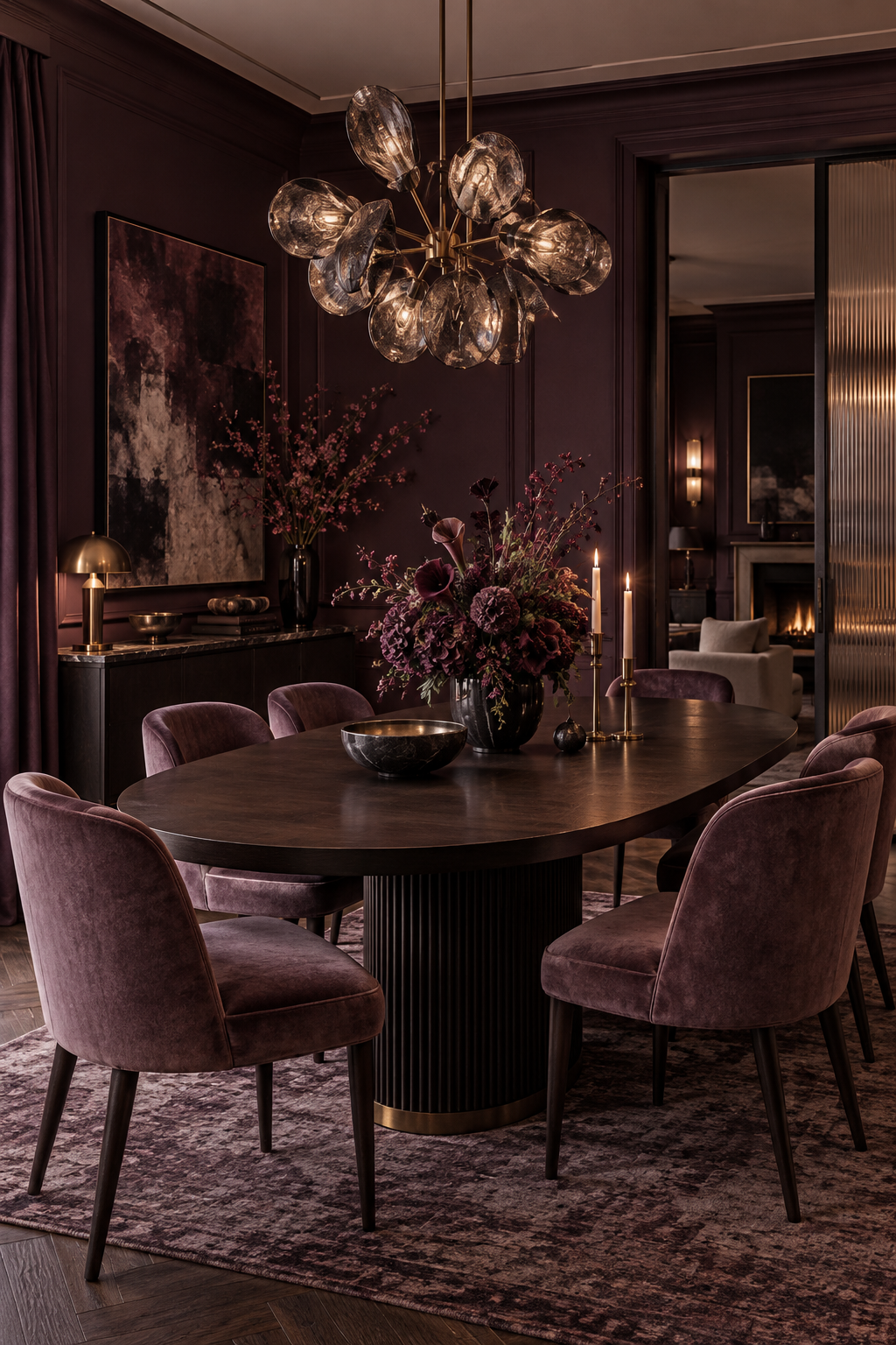 Plum Noir elevate the bathroom