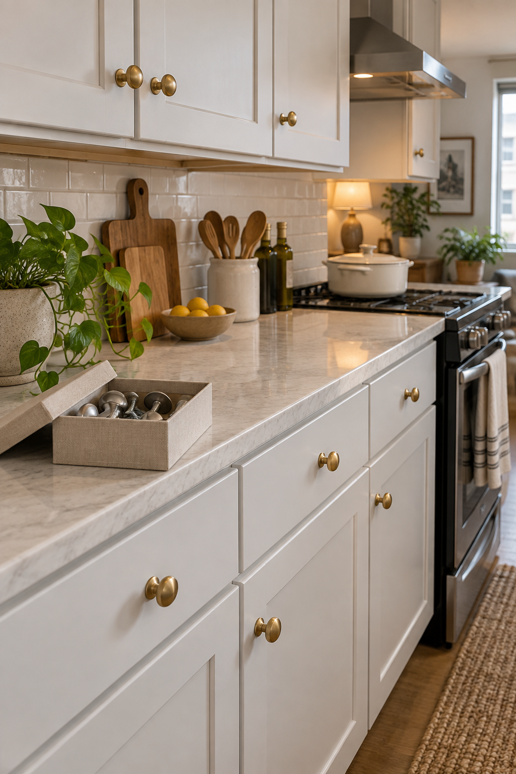 Swap Cabinet Hardware and Store the Originals