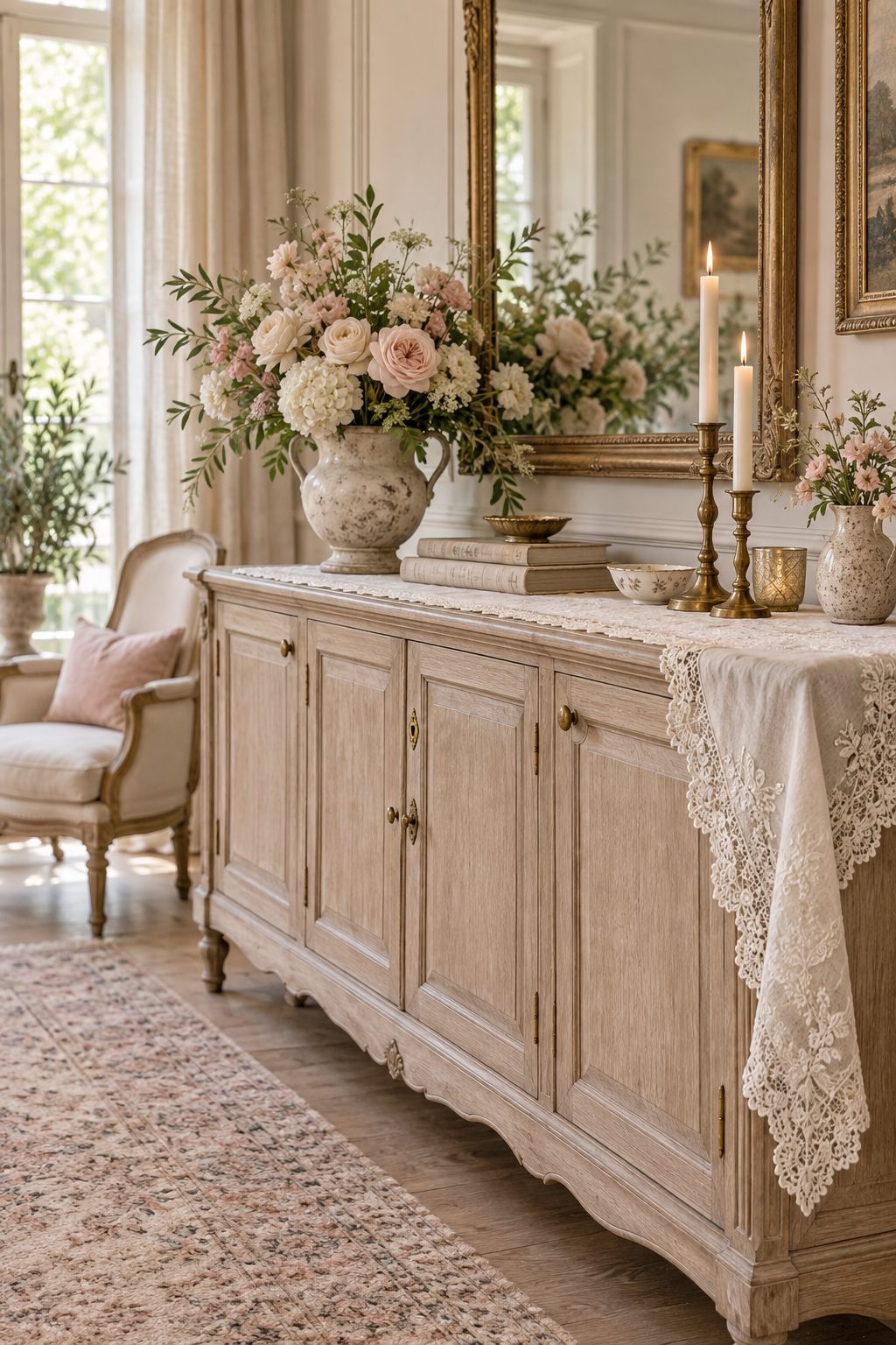 Romantic Lace elevate the bathroom