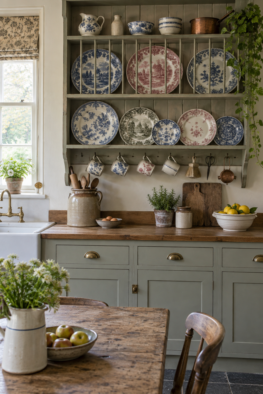 Style a Traditional Plate Rack