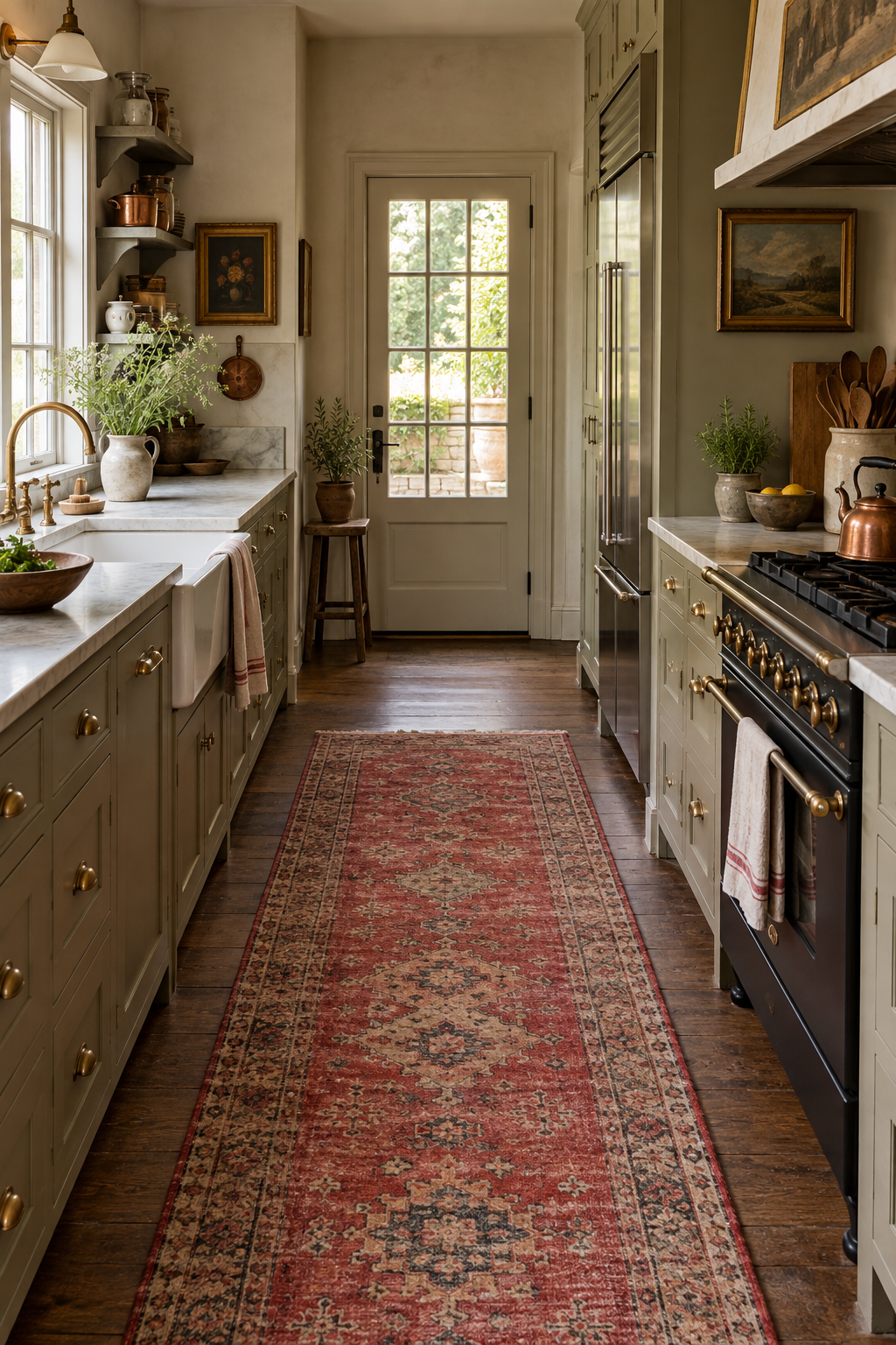 Bring In a Faded Runner Rug