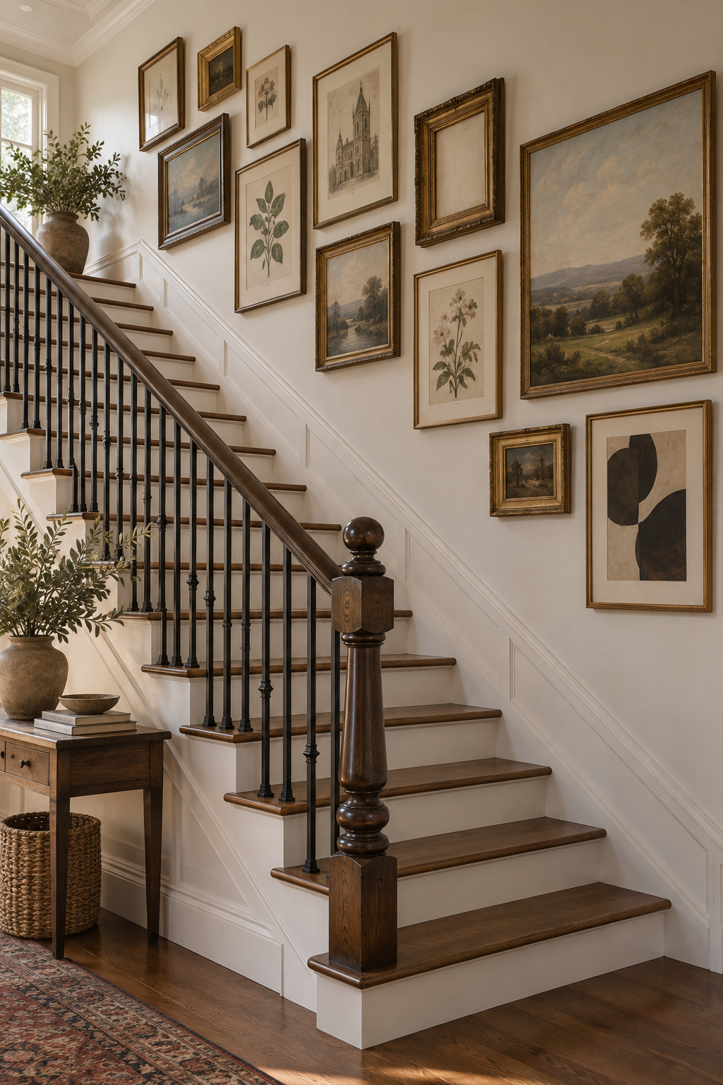 Create a Staircase Gallery Wall