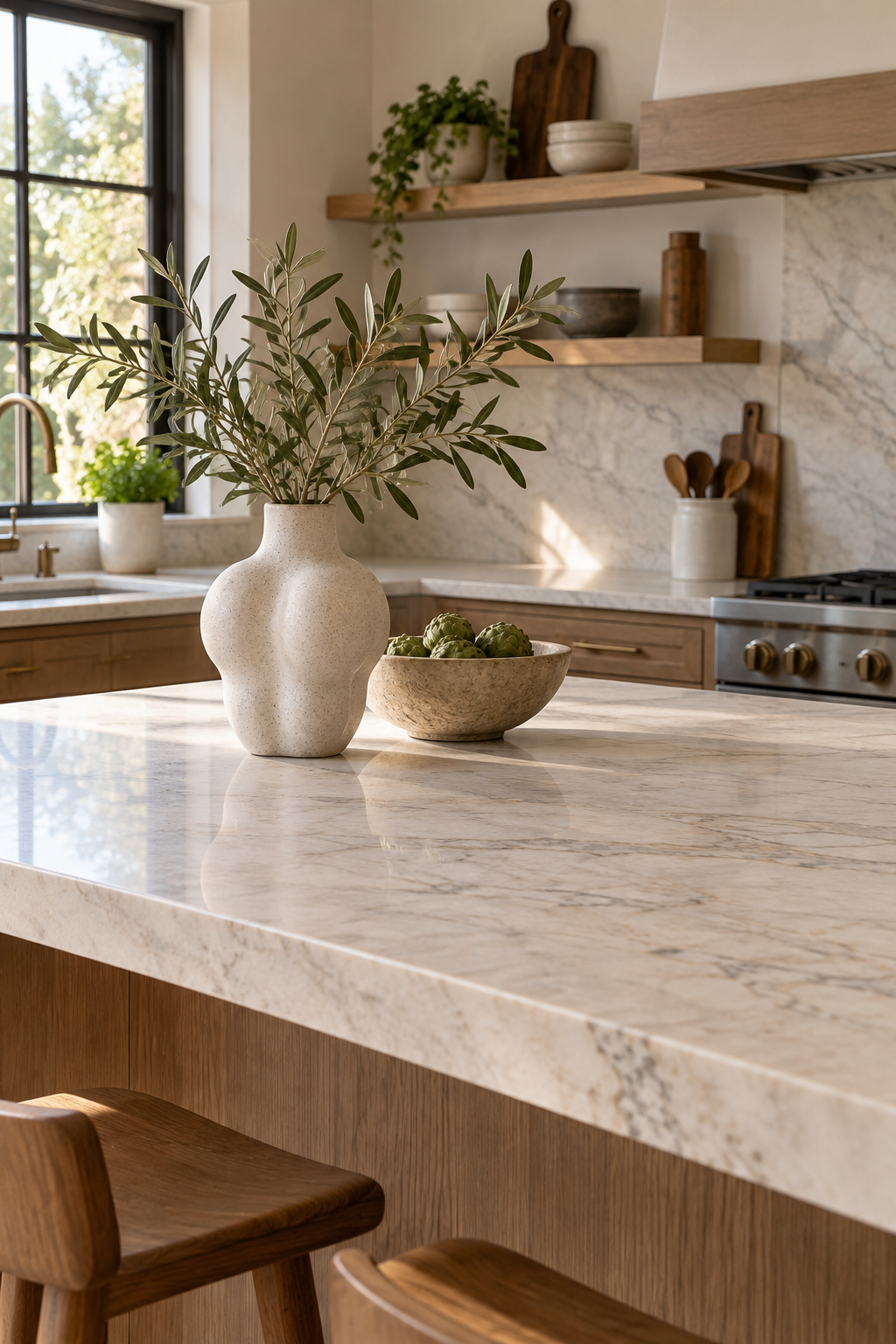 Add a Sculptural Ceramic Vase