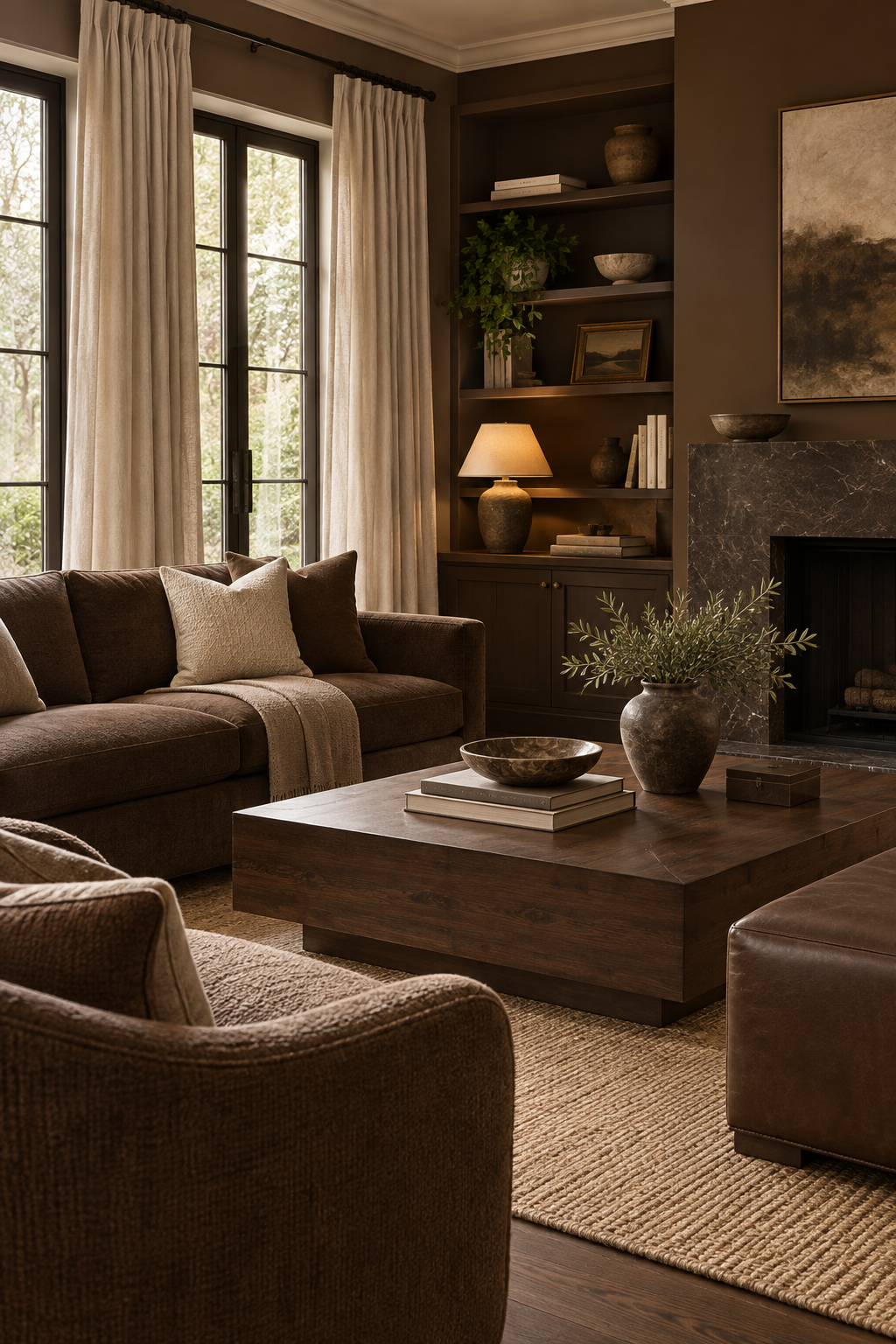 Use Linen Curtains in Oatmeal