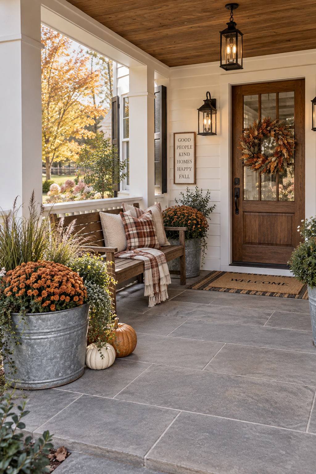 Refine Farmhouse Porch Style