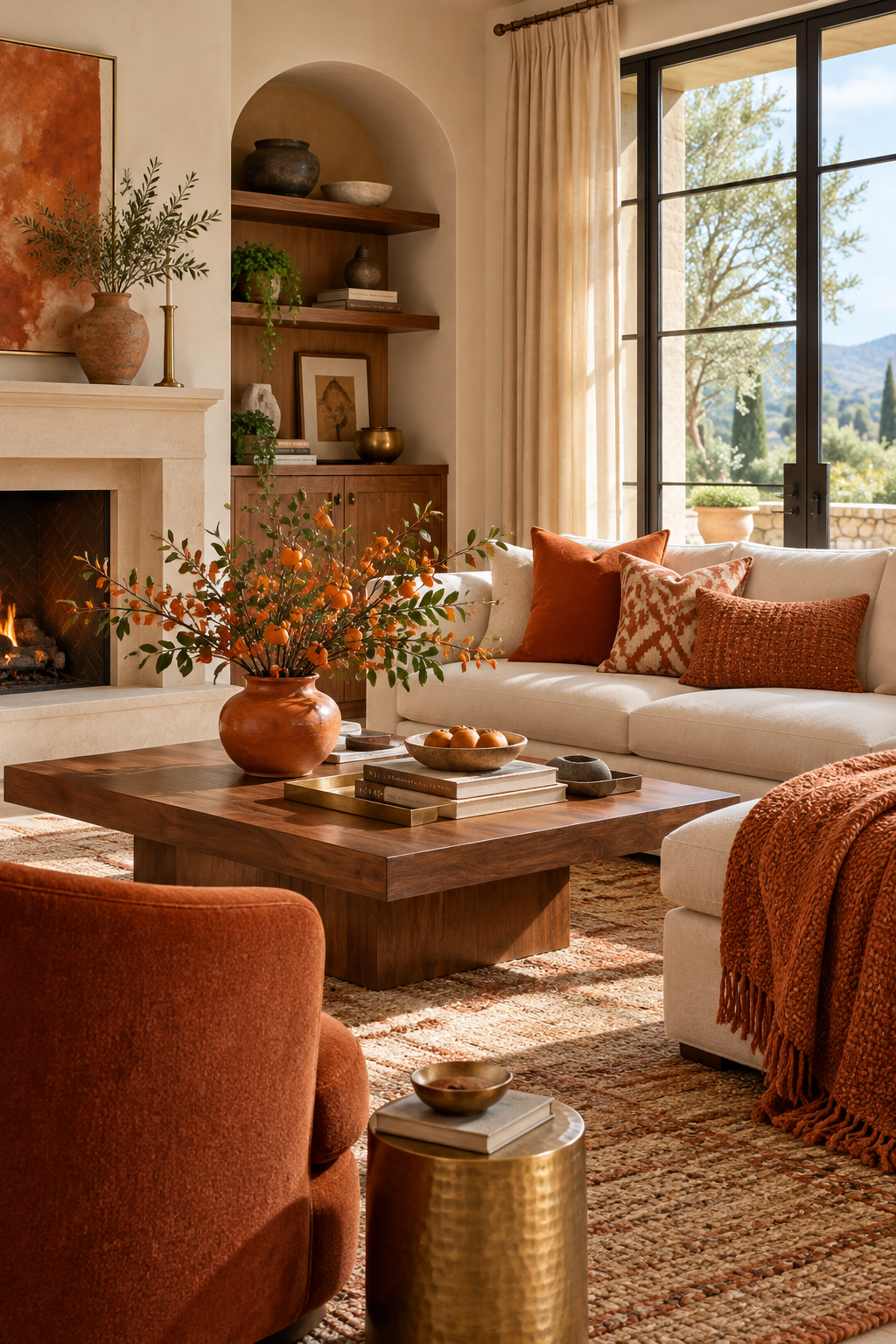 Persimmon create a reading nook