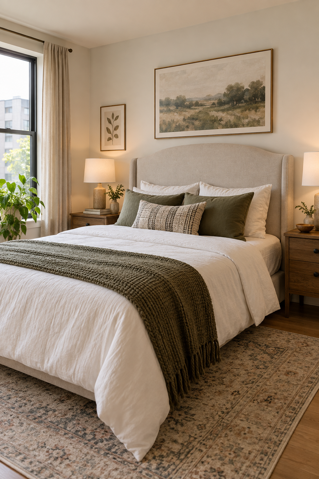 Create a Headboard without Attaching It