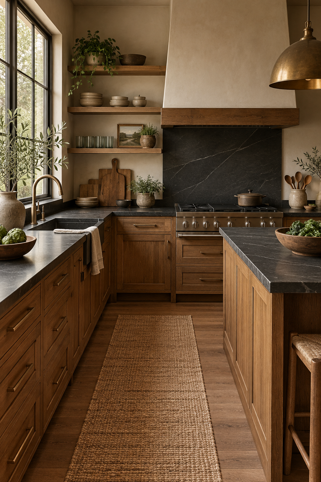 Add Soapstone for Deep Contrast