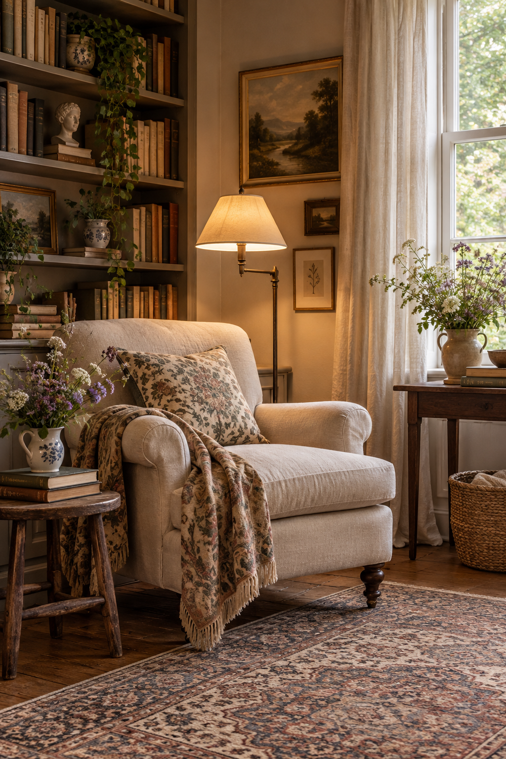 Add a Comfortable Reading Chair