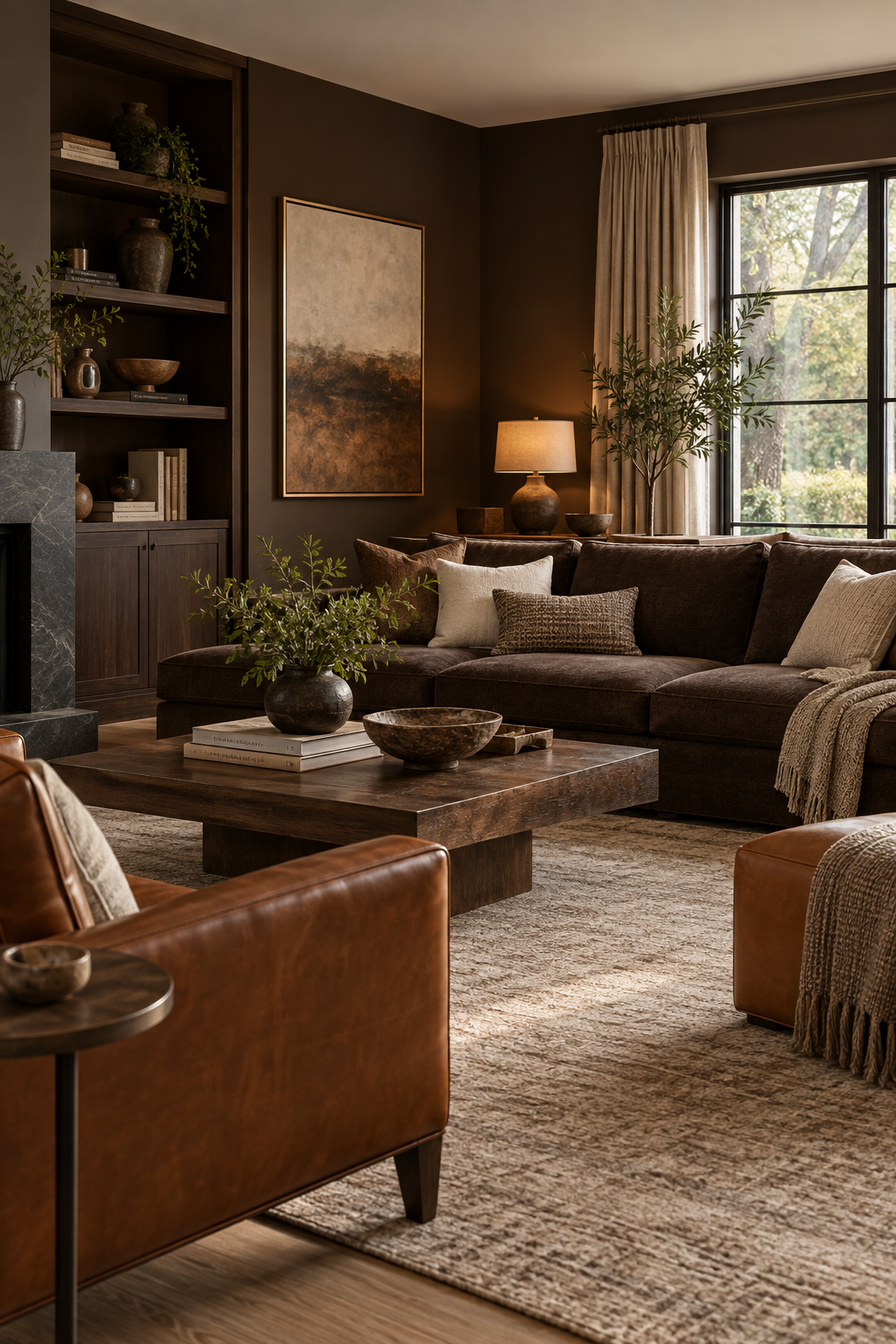 Add Cognac Leather in Small Doses