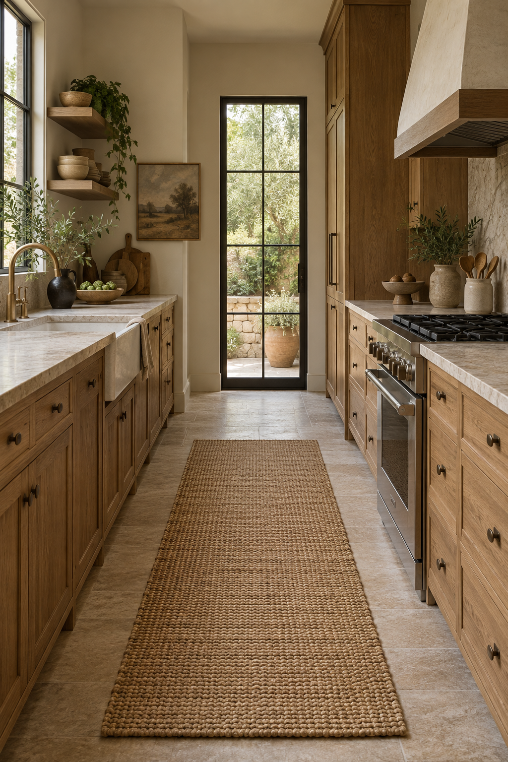 Use a Jute Runner