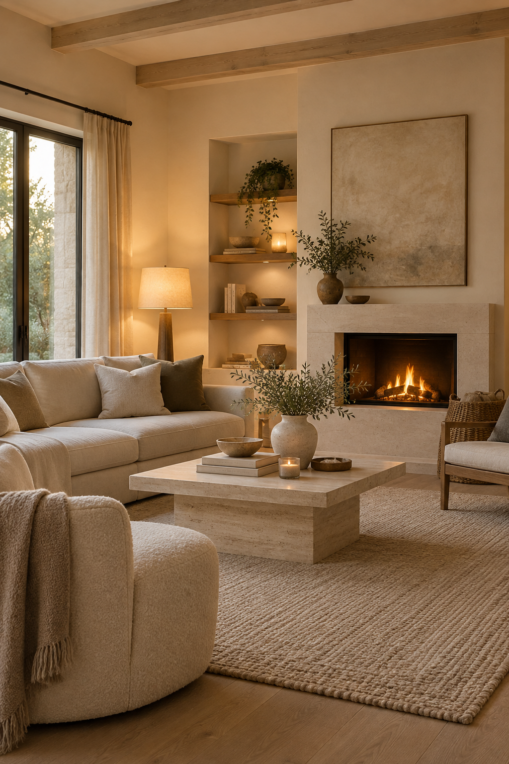 Choose Warm Lighting instead of Cool White Bulbs