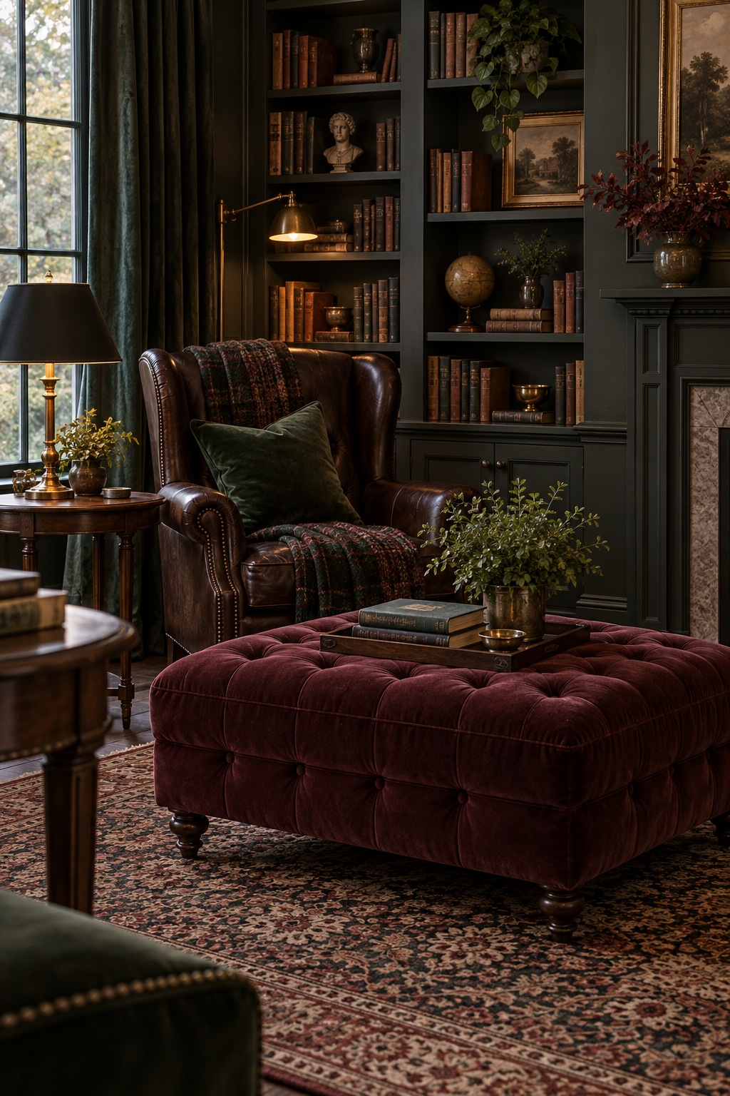 Choose a Tufted Ottoman for Comfort