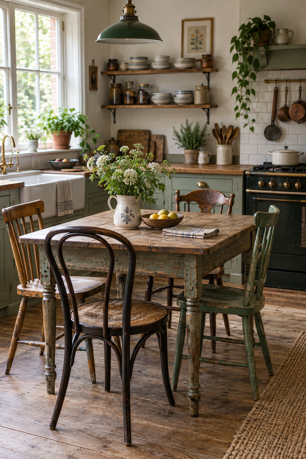 Mix Mismatched Dining Chairs