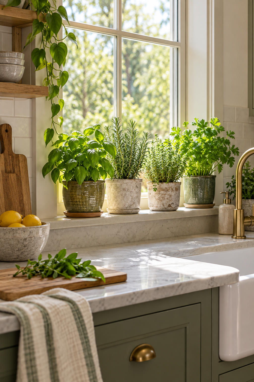Bring Herbs into a Sunny Window