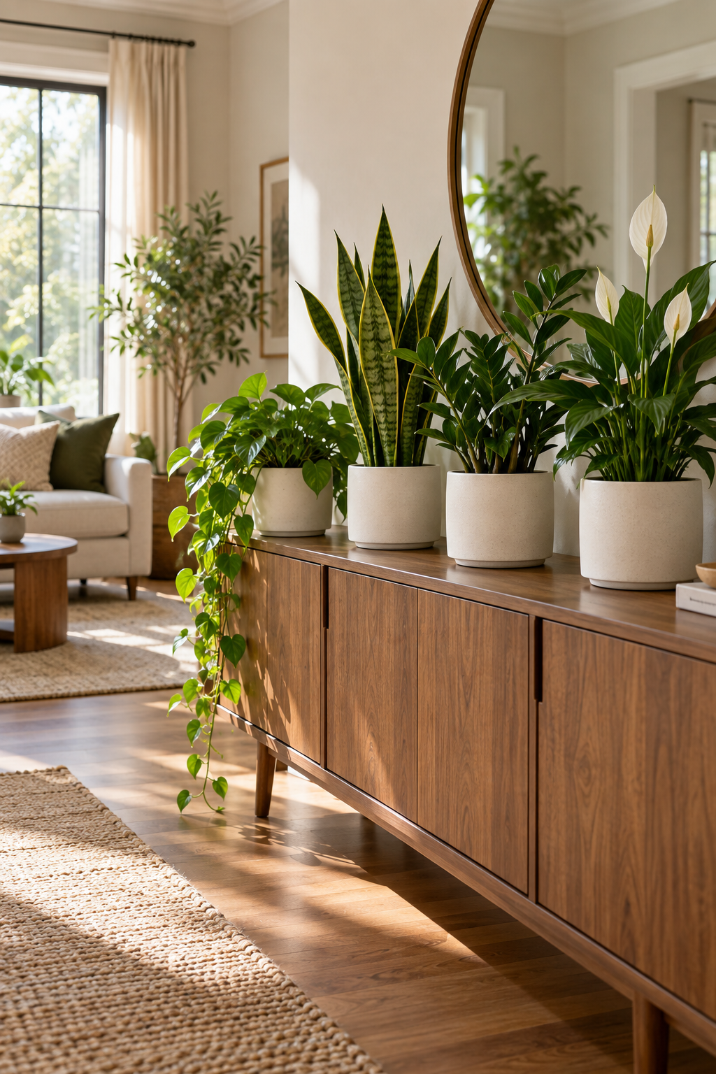 Choose Matching Pots for a Cleaner Look