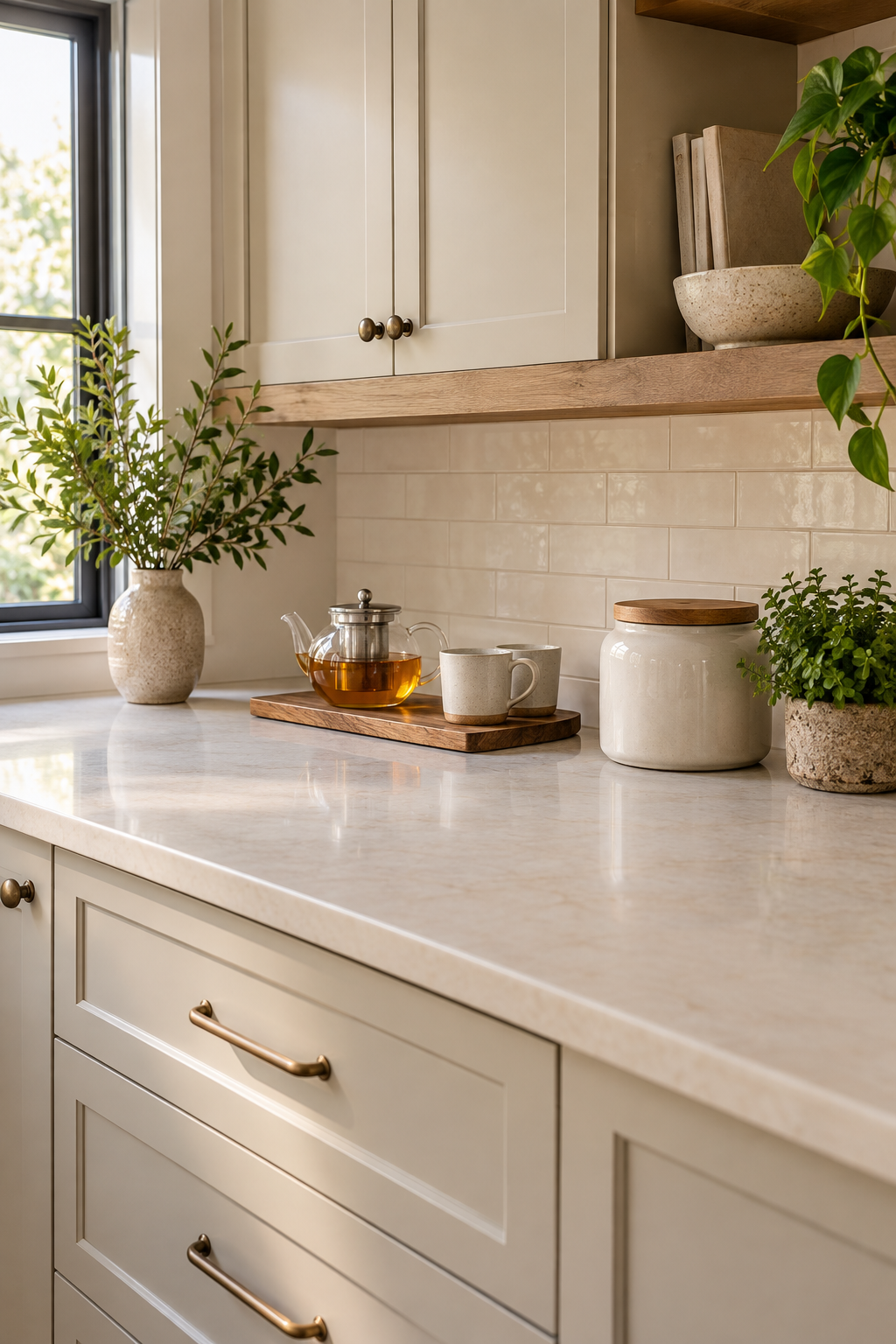 Style a Tea Station without Excess Accessories