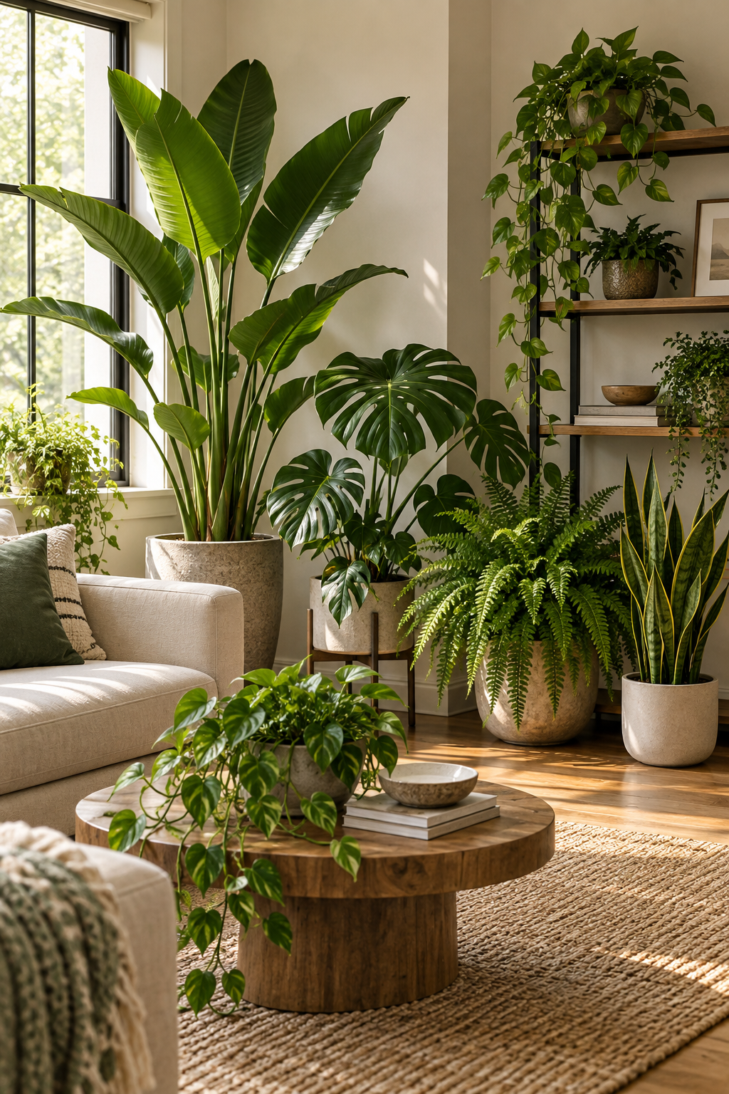 Mix Leaf Shapes instead of Too Many Colors