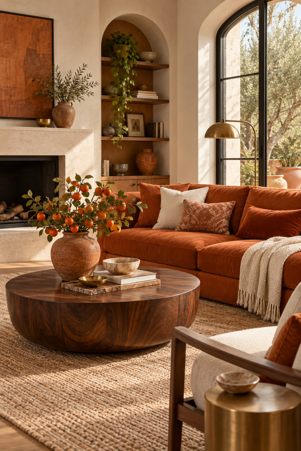 Persimmon curate a bar or display cabinet