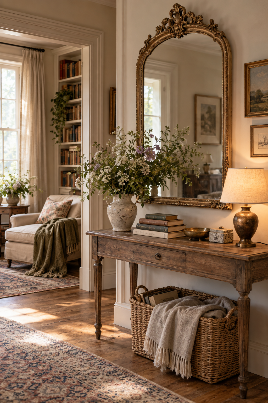 Add an Antique-Style Mirror
