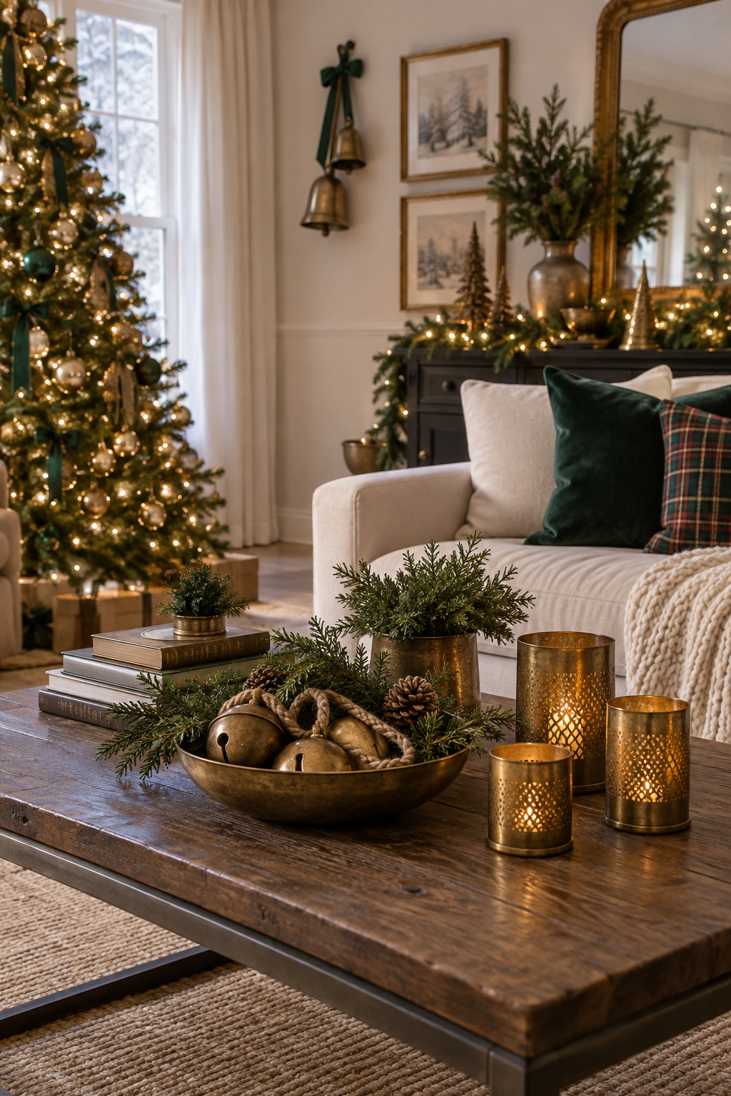 Bring in Brass and Aged Metal Accents