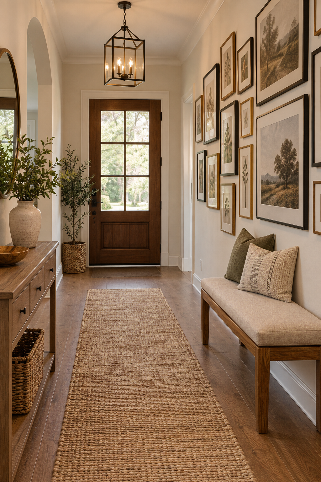 Create a Gallery Wall in the Hall