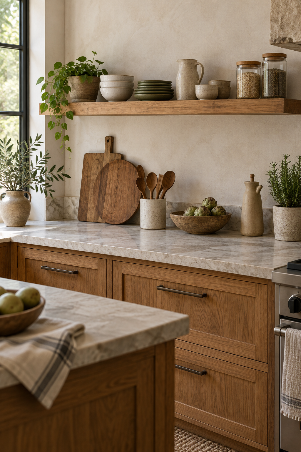 Use Open Shelves Sparingly
