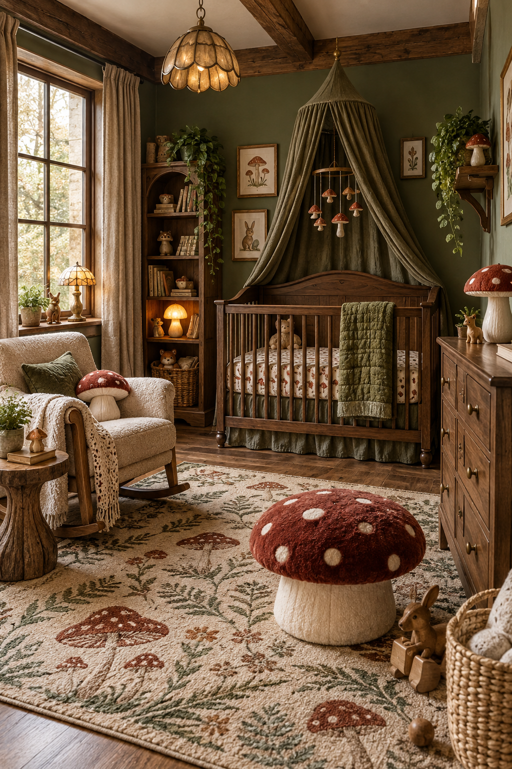 Create a Whimsical Mushroom Nursery