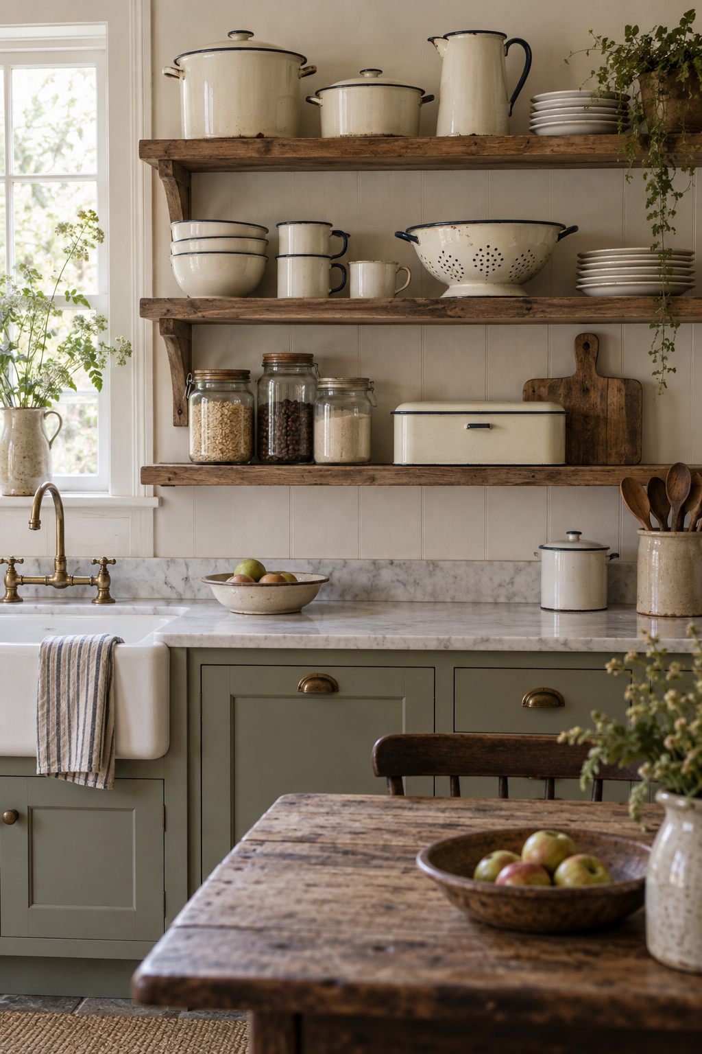 Use Enamelware as Practical Decor