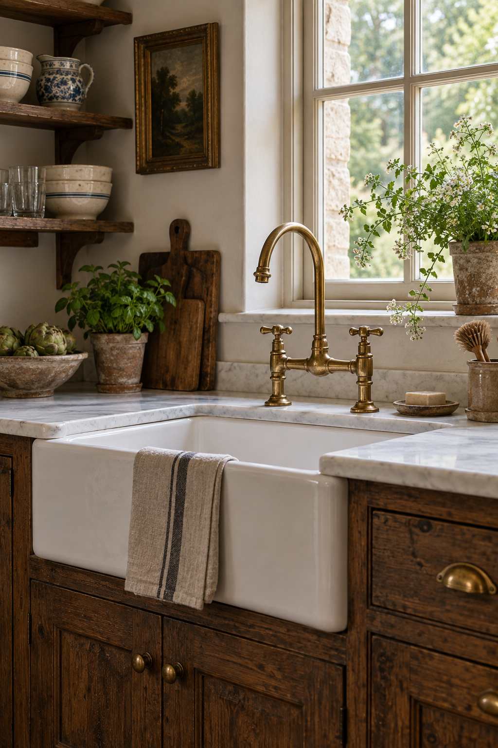 Choose a Vintage-Inspired Faucet