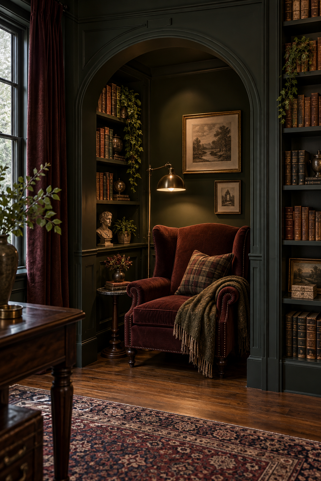 Create a Shadowy Reading Alcove