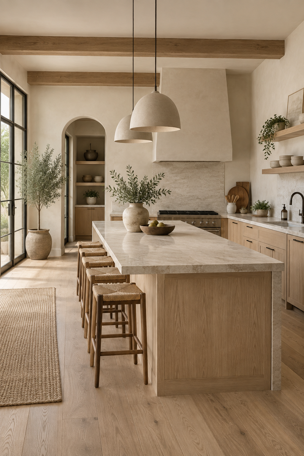 Keep Kitchen Counters Clear but Not Empty