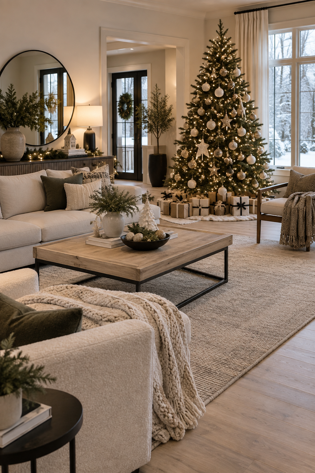 Try a Modern Neutral Christmas Scheme