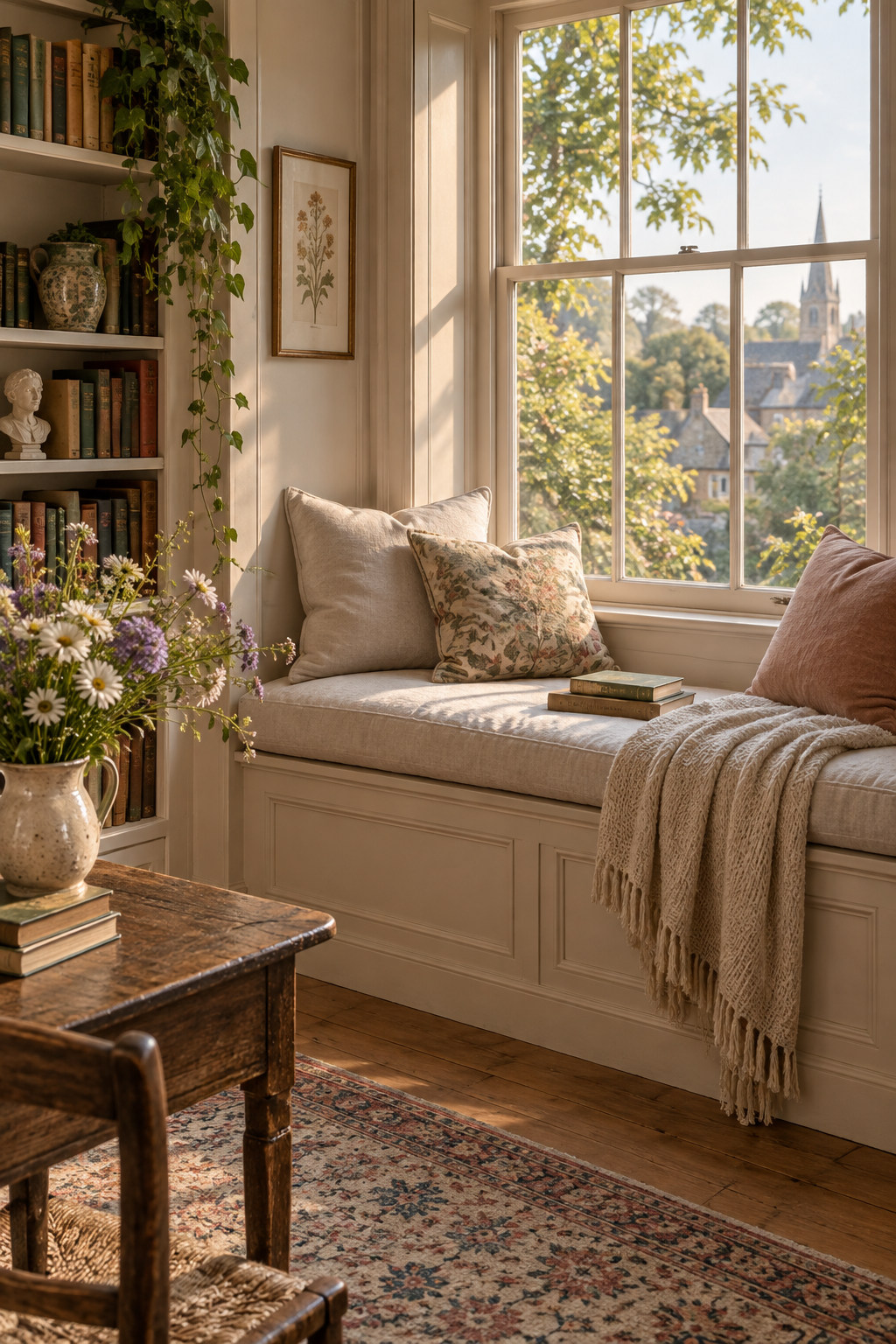 Create a Window Seat for Daydreaming
