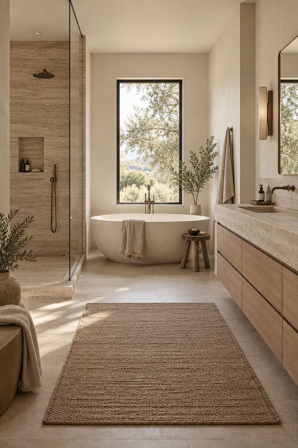 Create a Spa-Like Minimal Bathroom