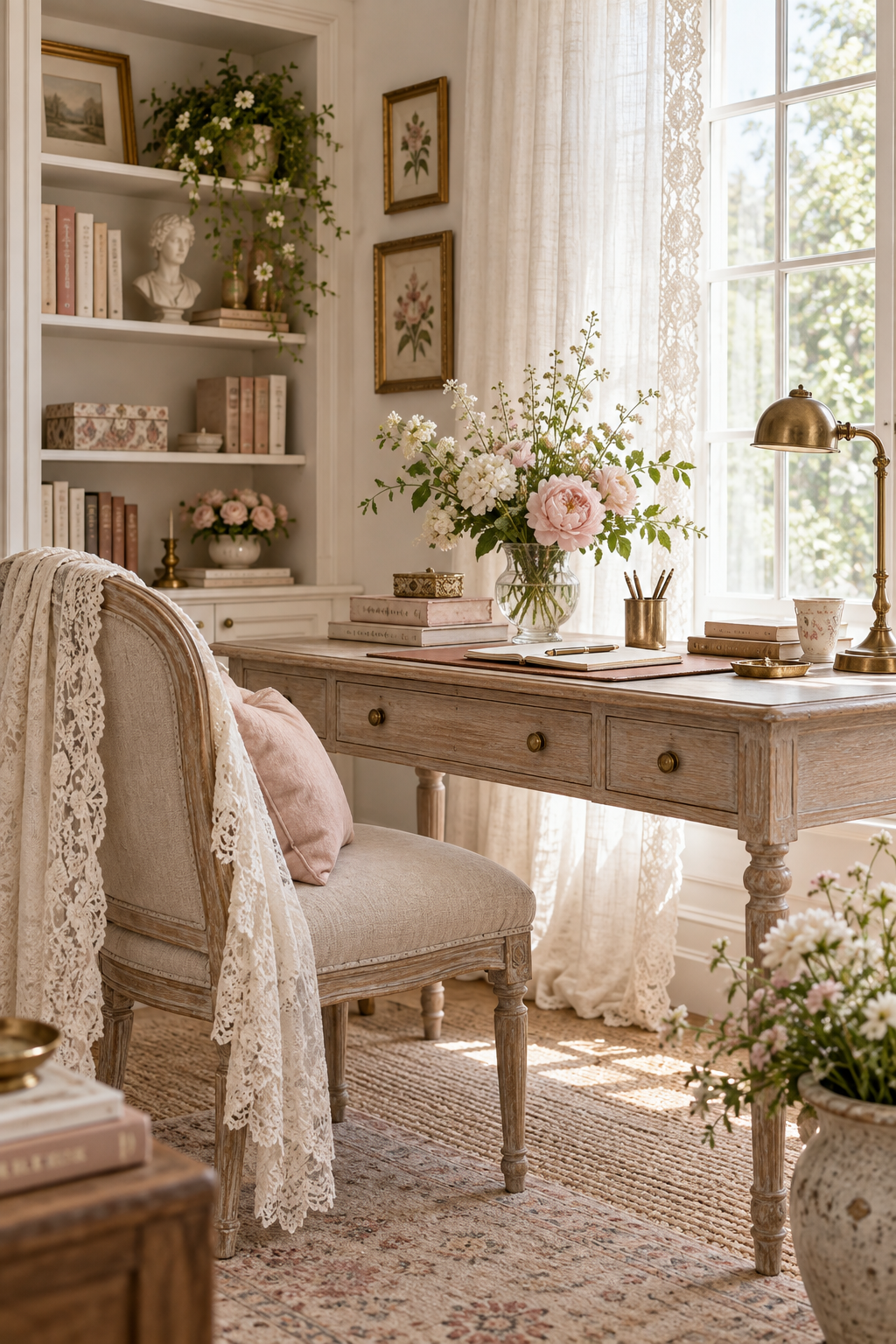 Romantic Lace zone a studio apartment